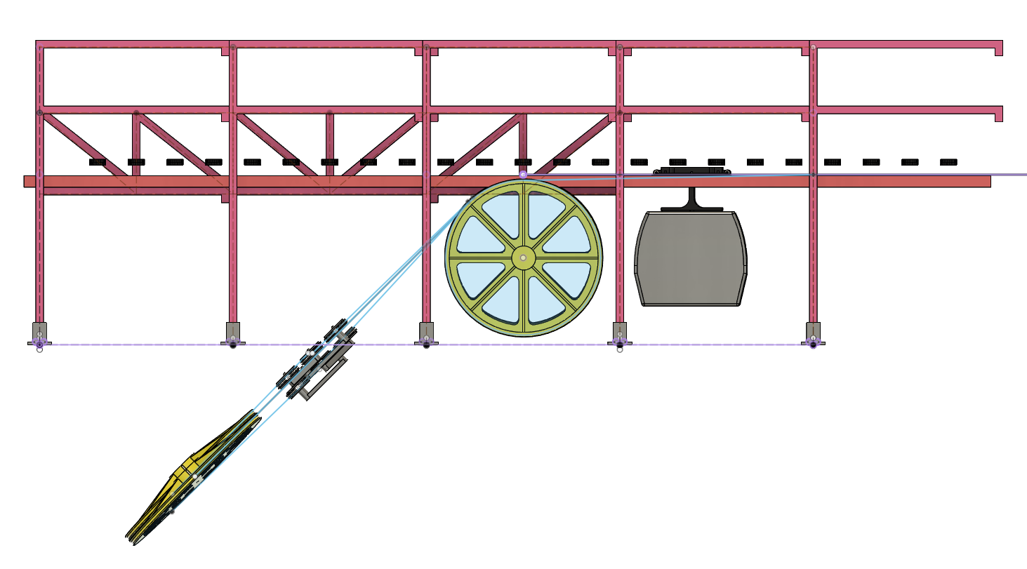 Ebauche de structure métallique